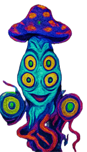 Mushroom Squid Creature